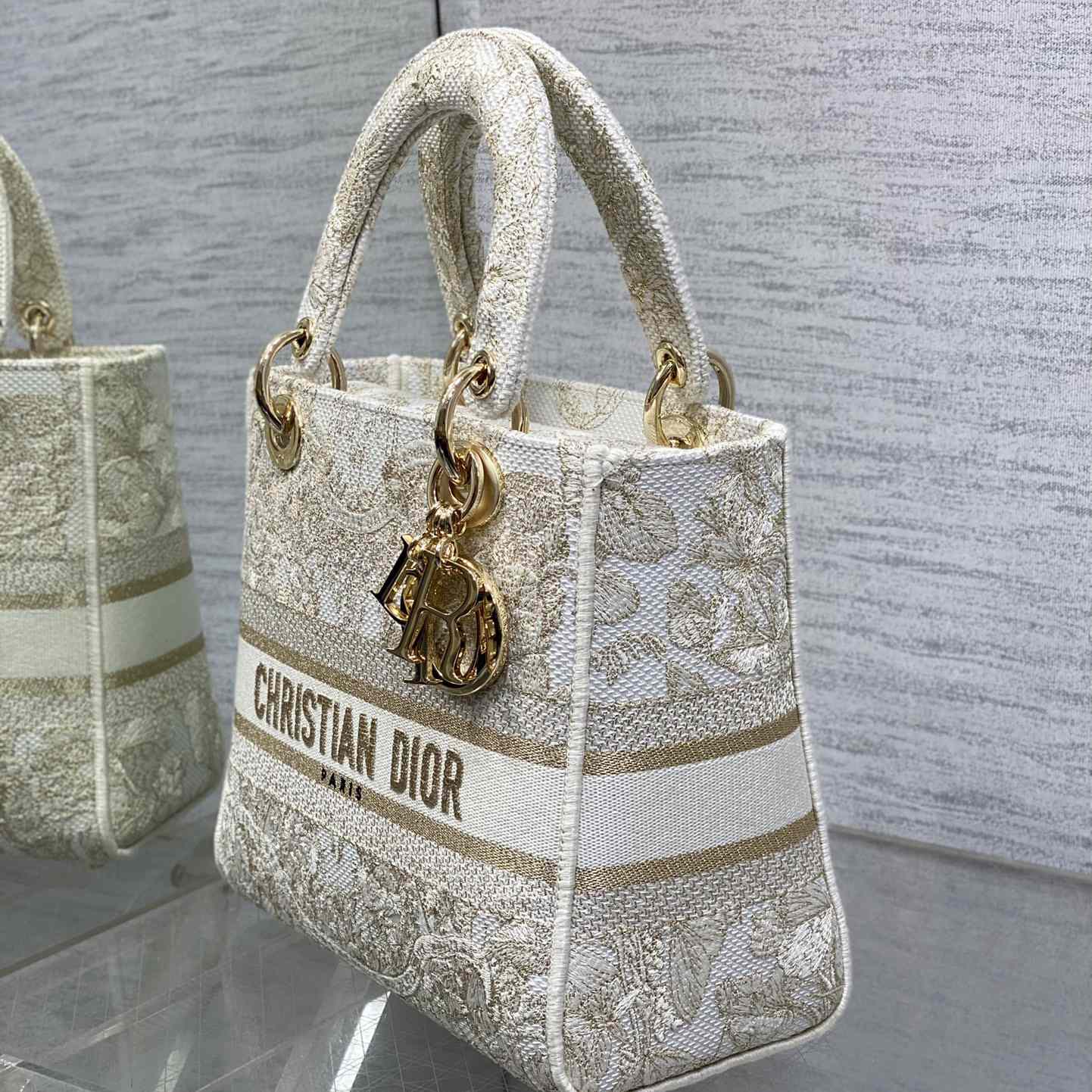 Dior Medium Lady D-lite Bag - DopestKickz