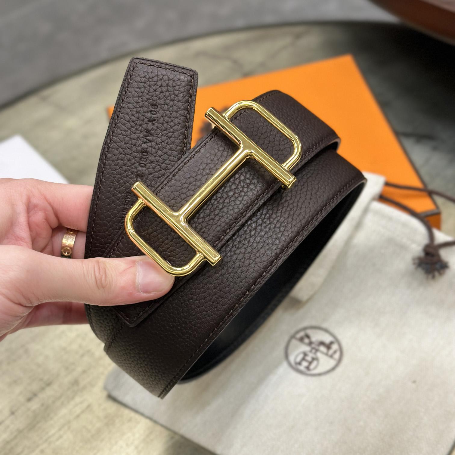 Hermes Royal Belt Buckle & Reversible Leather Strap 38 mm - DopestKickz