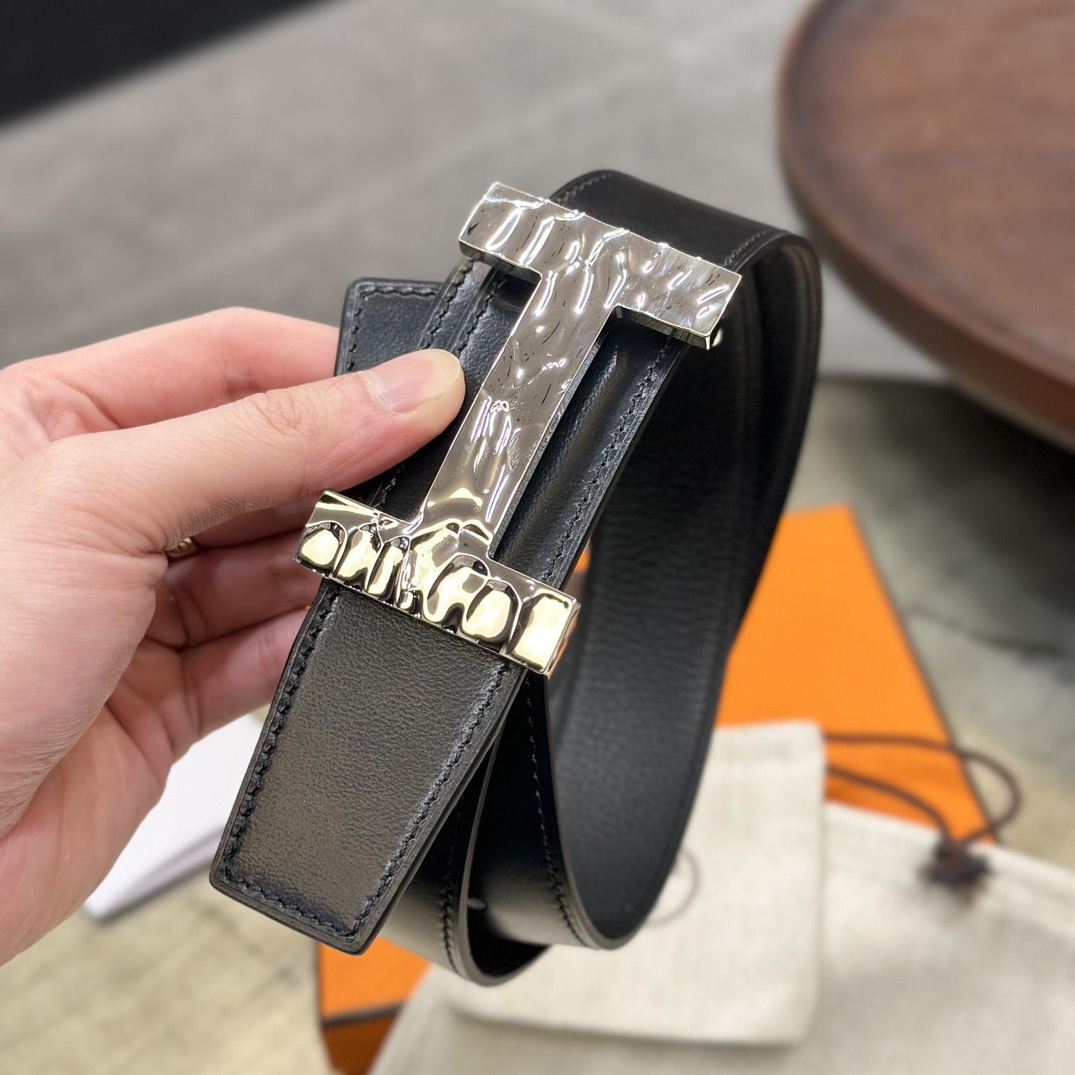 Hermes Quizz H2O Belt buckle & Reversible Leather Strap 38 mm - DopestKickz