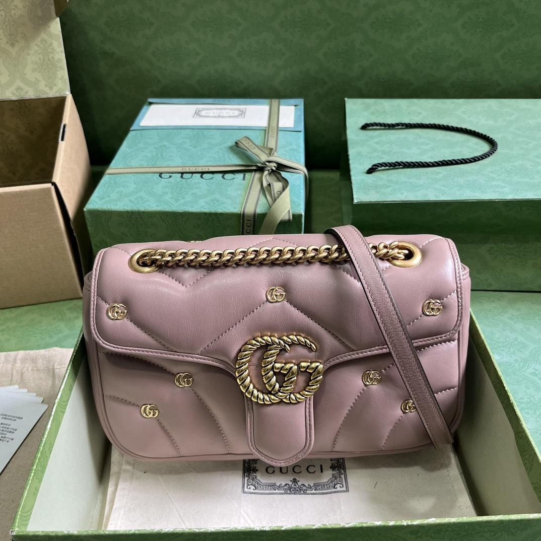 Gucci GG Marmont Small Shoulder Bag - DopestKickz