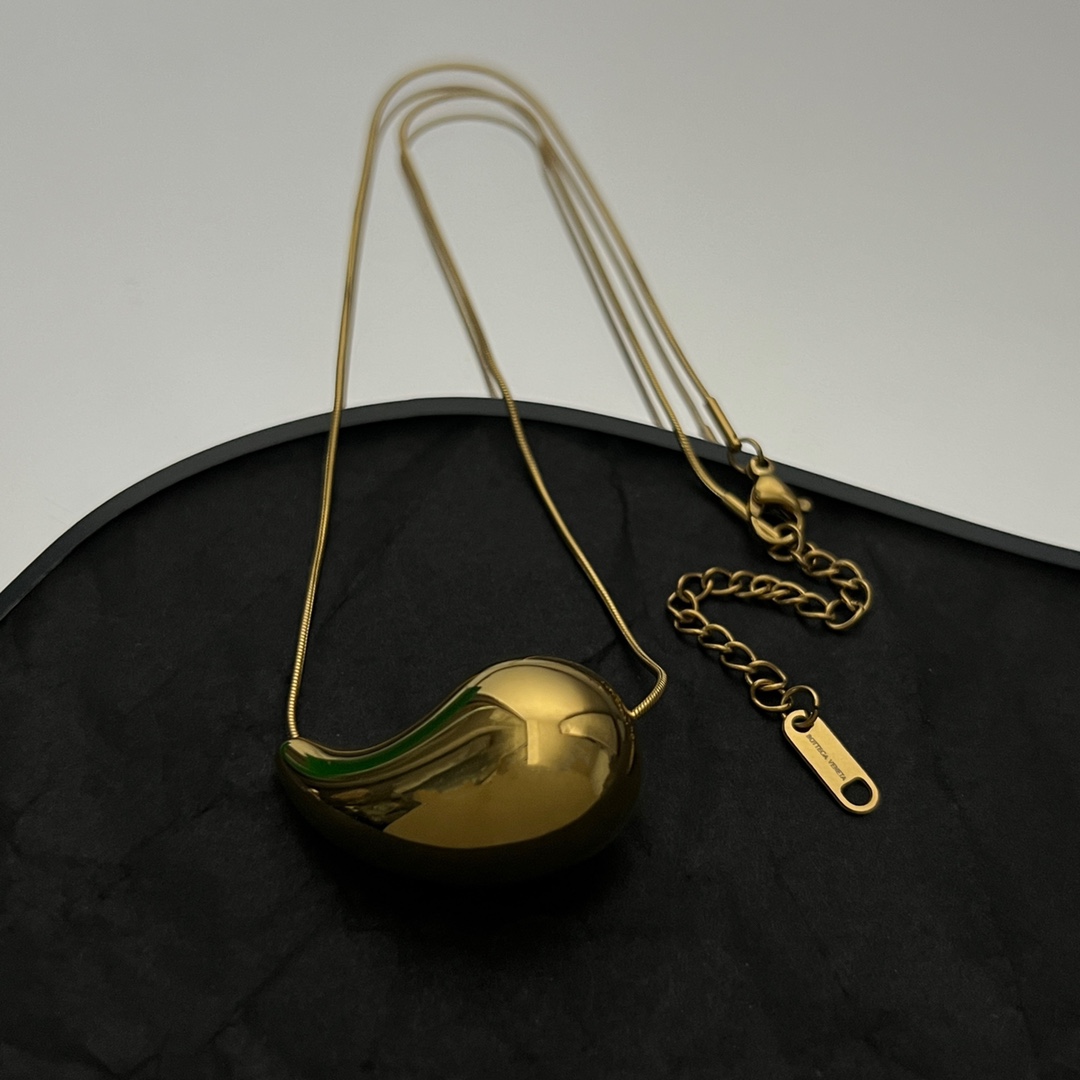 Bottega Veneta Drop Pendant Necklace - DopestKickz