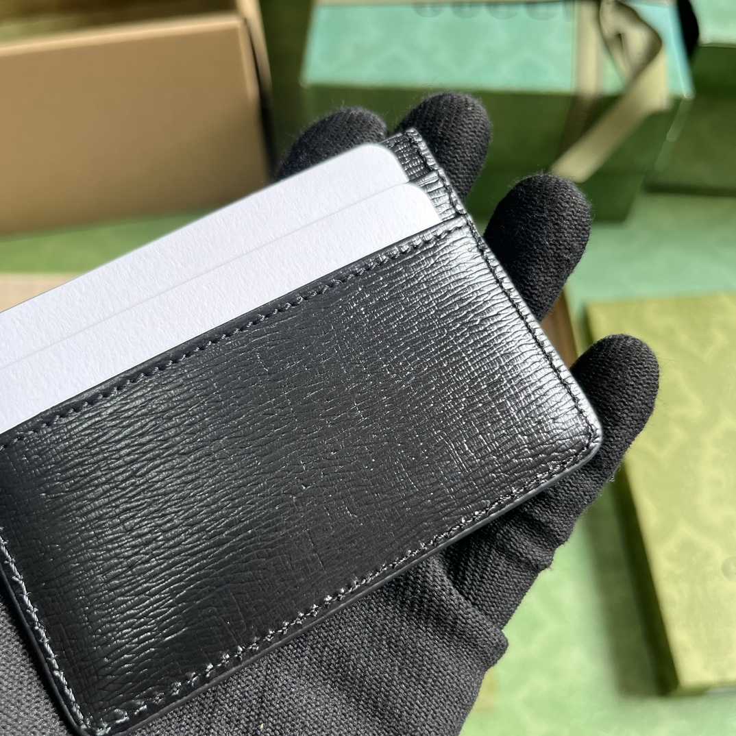 Gucci Card Case With Gucci Script - DopestKickz