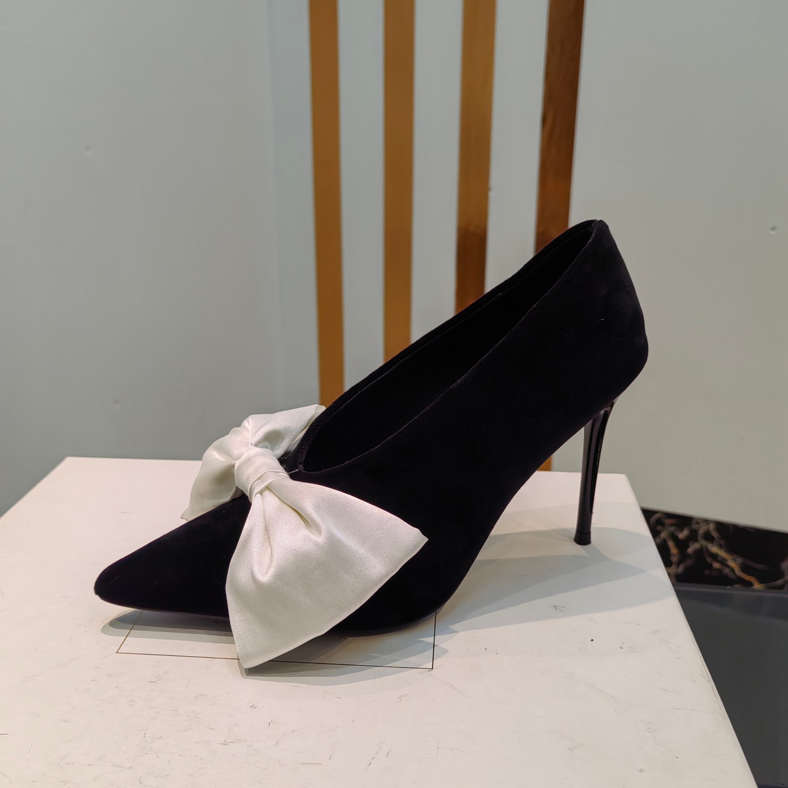 Balmain Velvet Clara Stilettos - DopestKickz