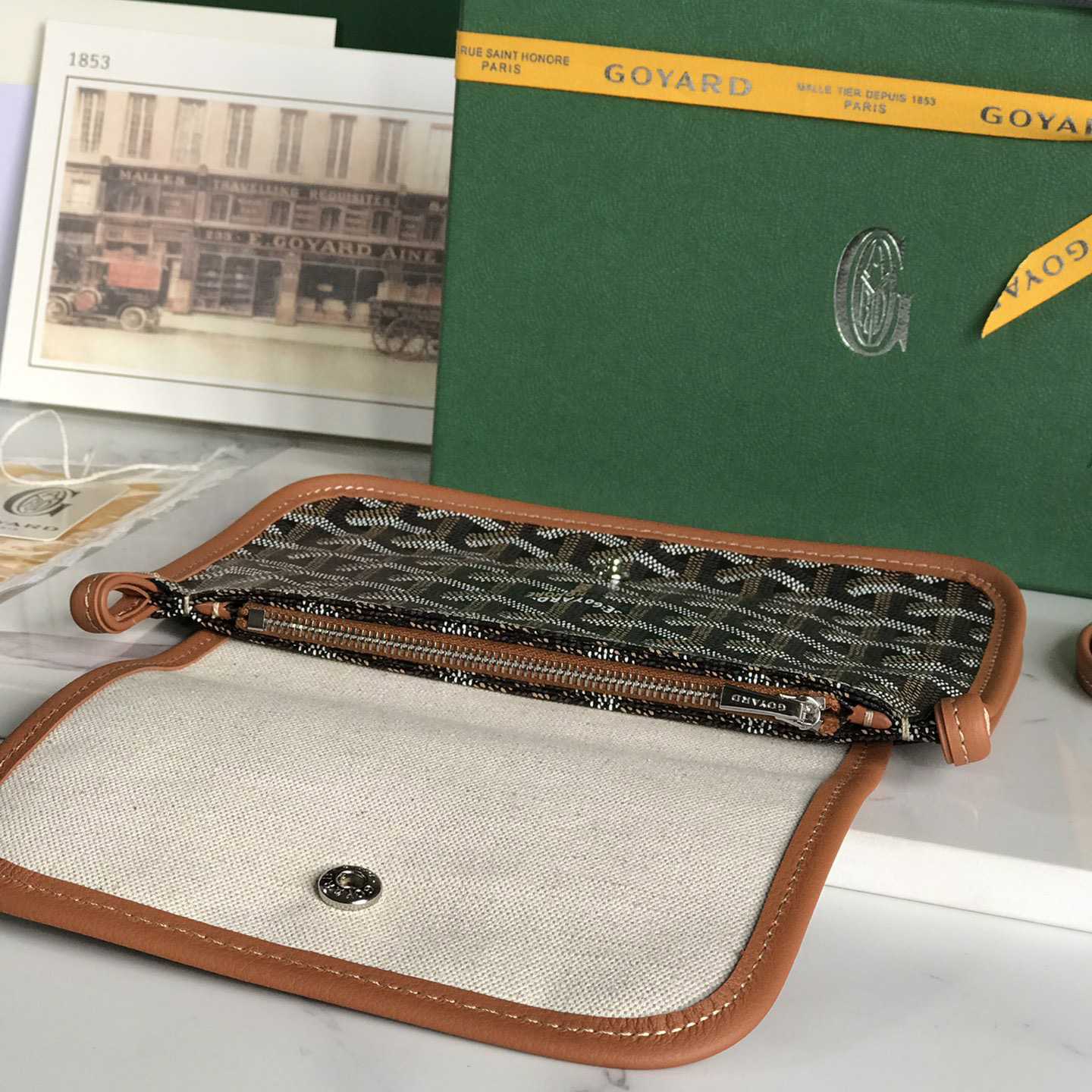 Goyard Plumet Pocket Wallet - DopestKickz