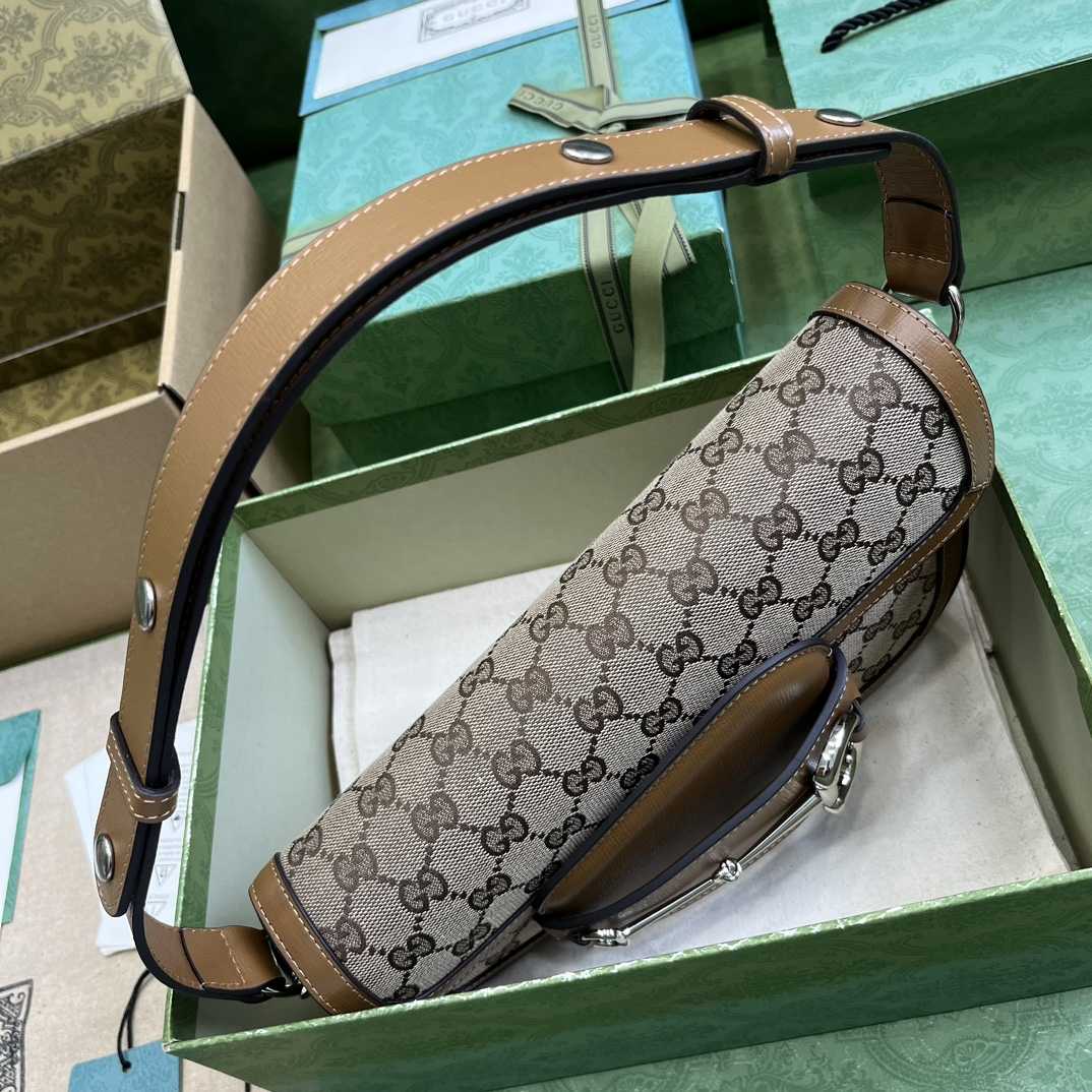 Gucci Horsebit 1955 Small Shoulder Bag - DopestKickz