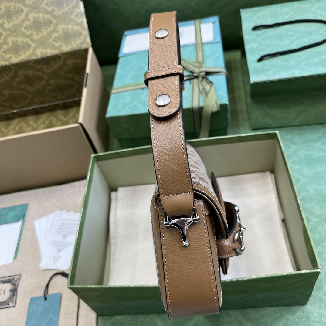 Gucci Horsebit 1955 Small Shoulder Bag - DopestKickz