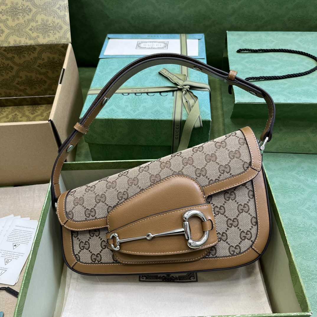 Gucci Horsebit 1955 Small Shoulder Bag - DopestKickz