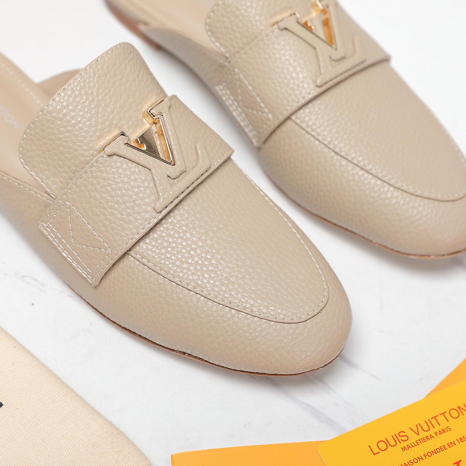 Louis Vuitton LV Capri Open Back Loafer - DopestKickz