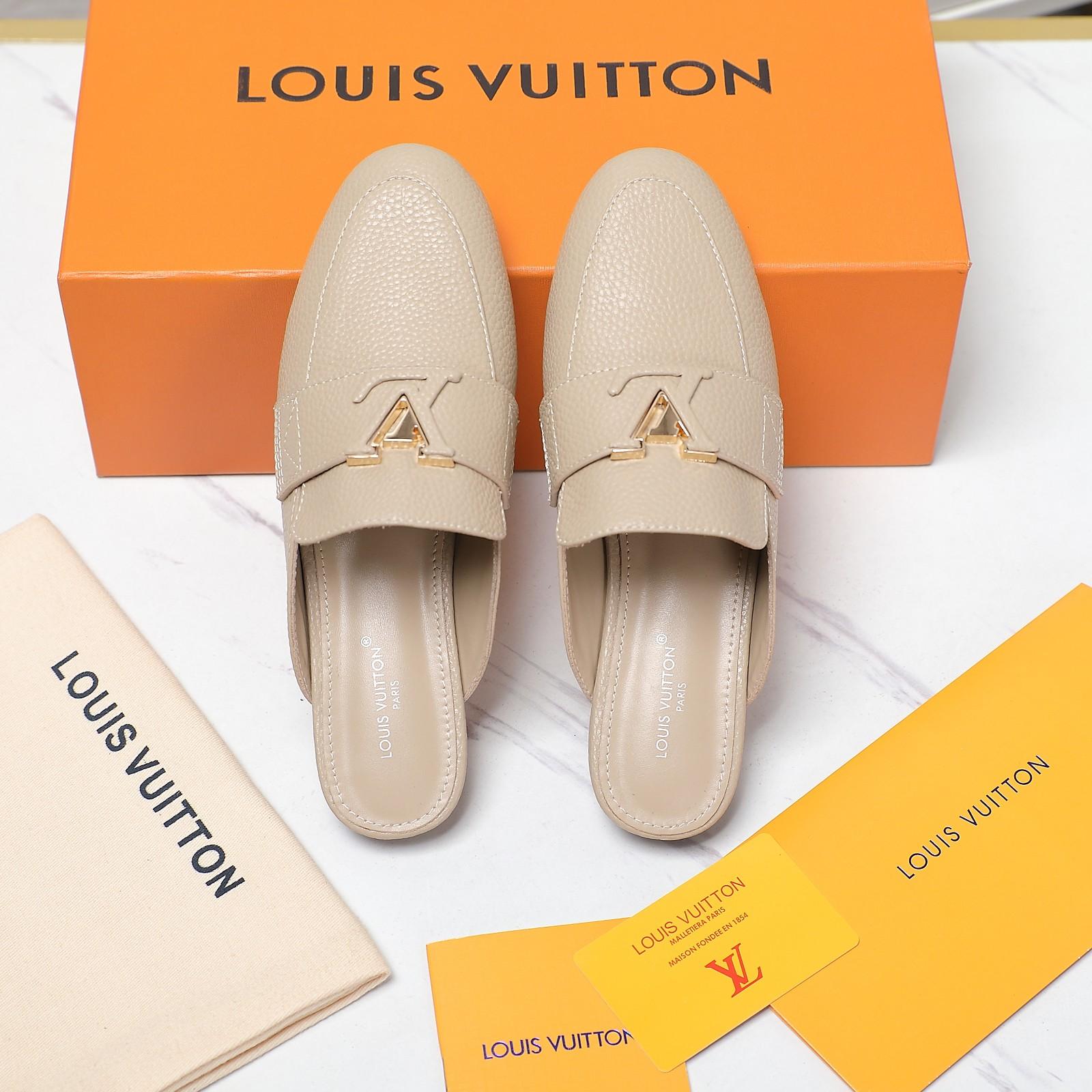 Louis Vuitton LV Capri Open Back Loafer - DopestKickz