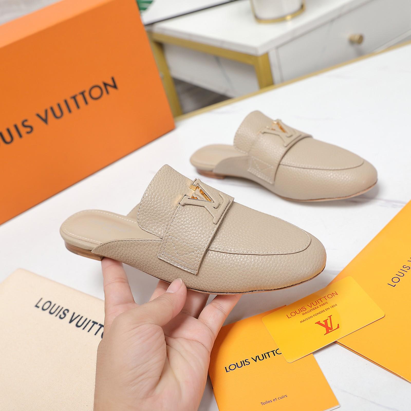 Louis Vuitton LV Capri Open Back Loafer - DopestKickz
