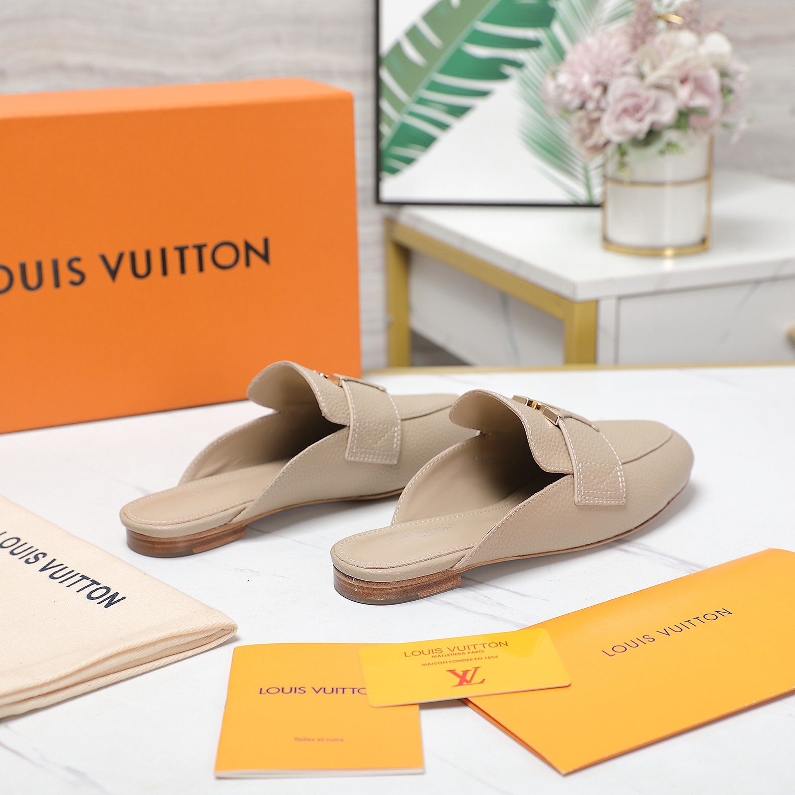 Louis Vuitton LV Capri Open Back Loafer - DopestKickz