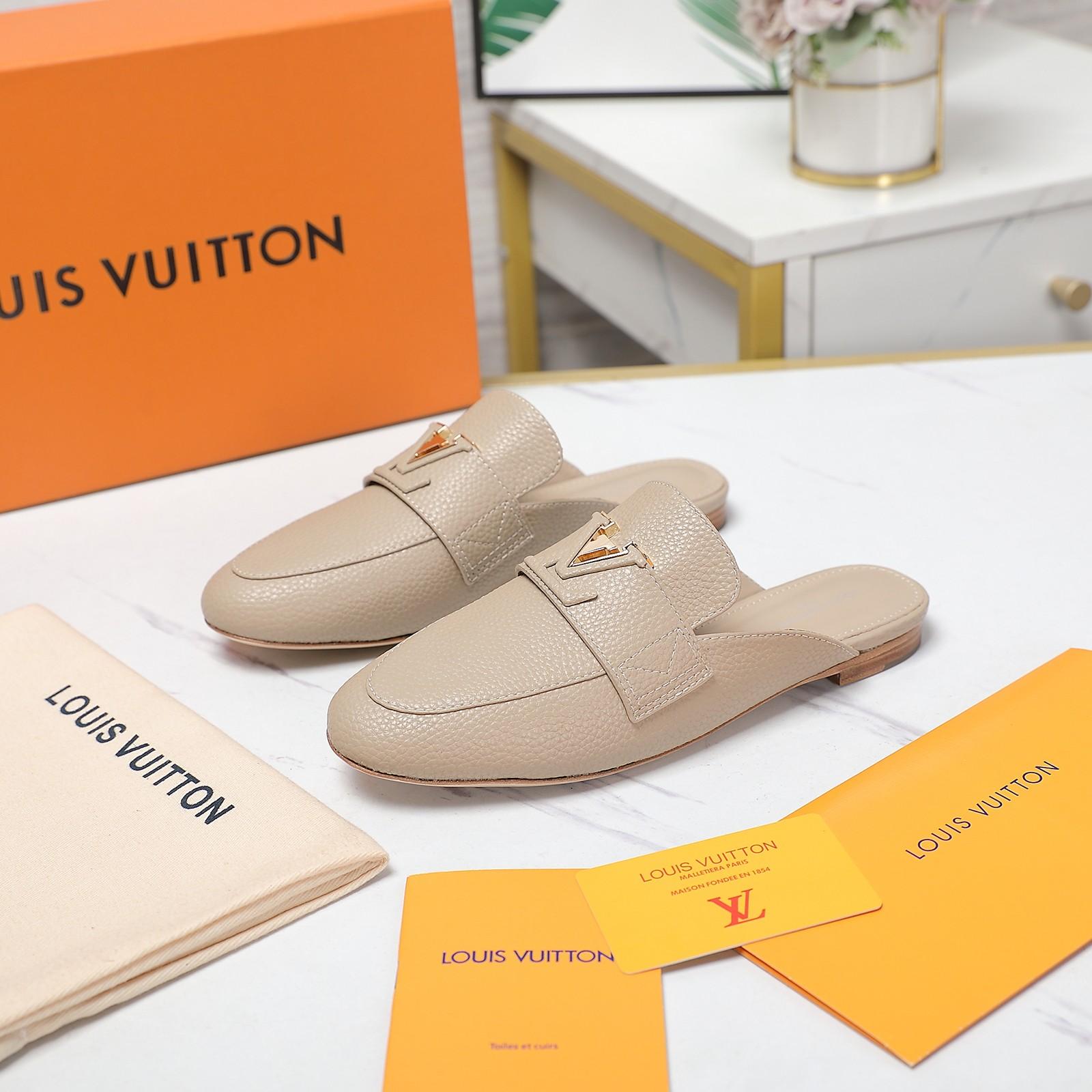 Louis Vuitton LV Capri Open Back Loafer - DopestKickz