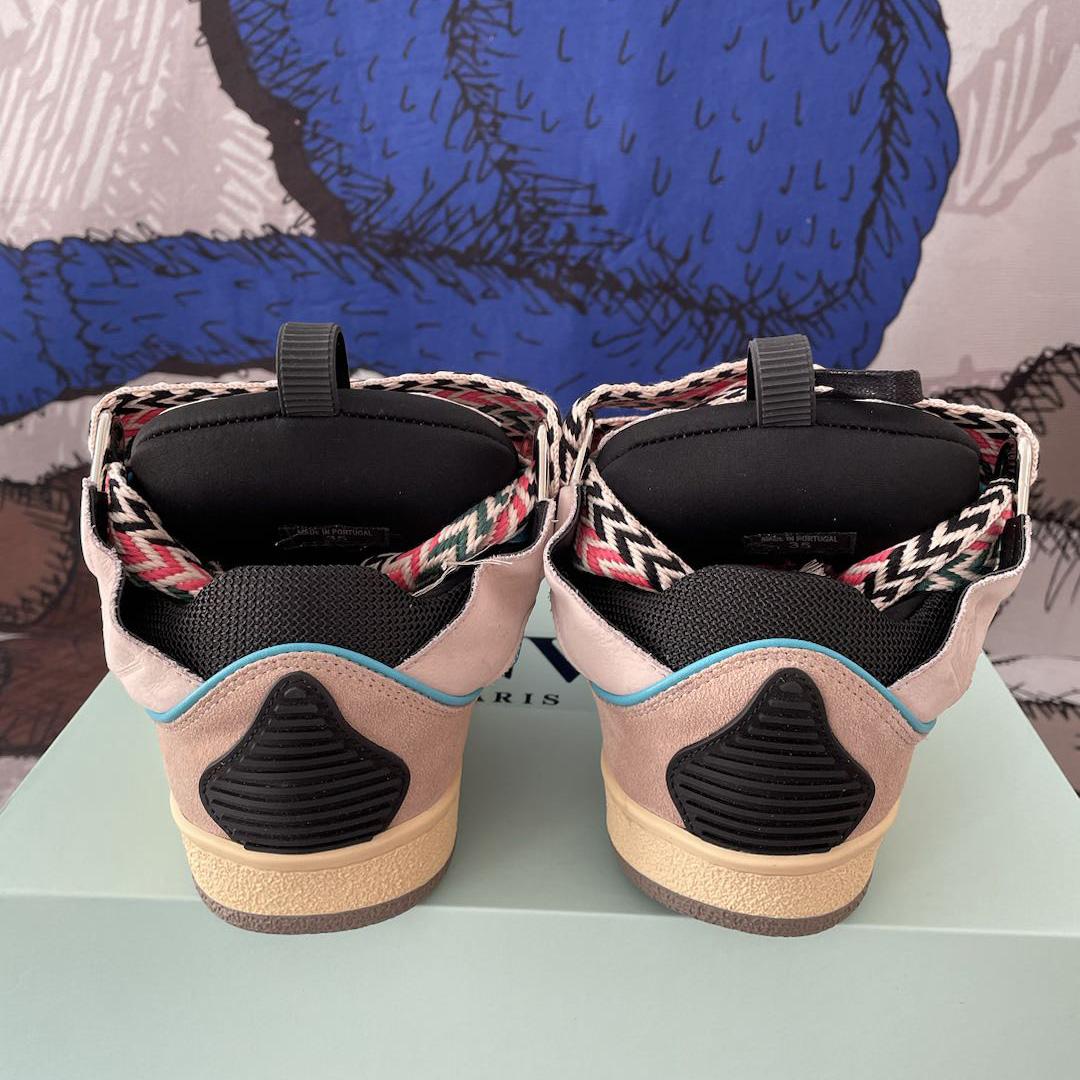 Lanvin Curb Sneaker 'Ecru Black' - DopestKickz