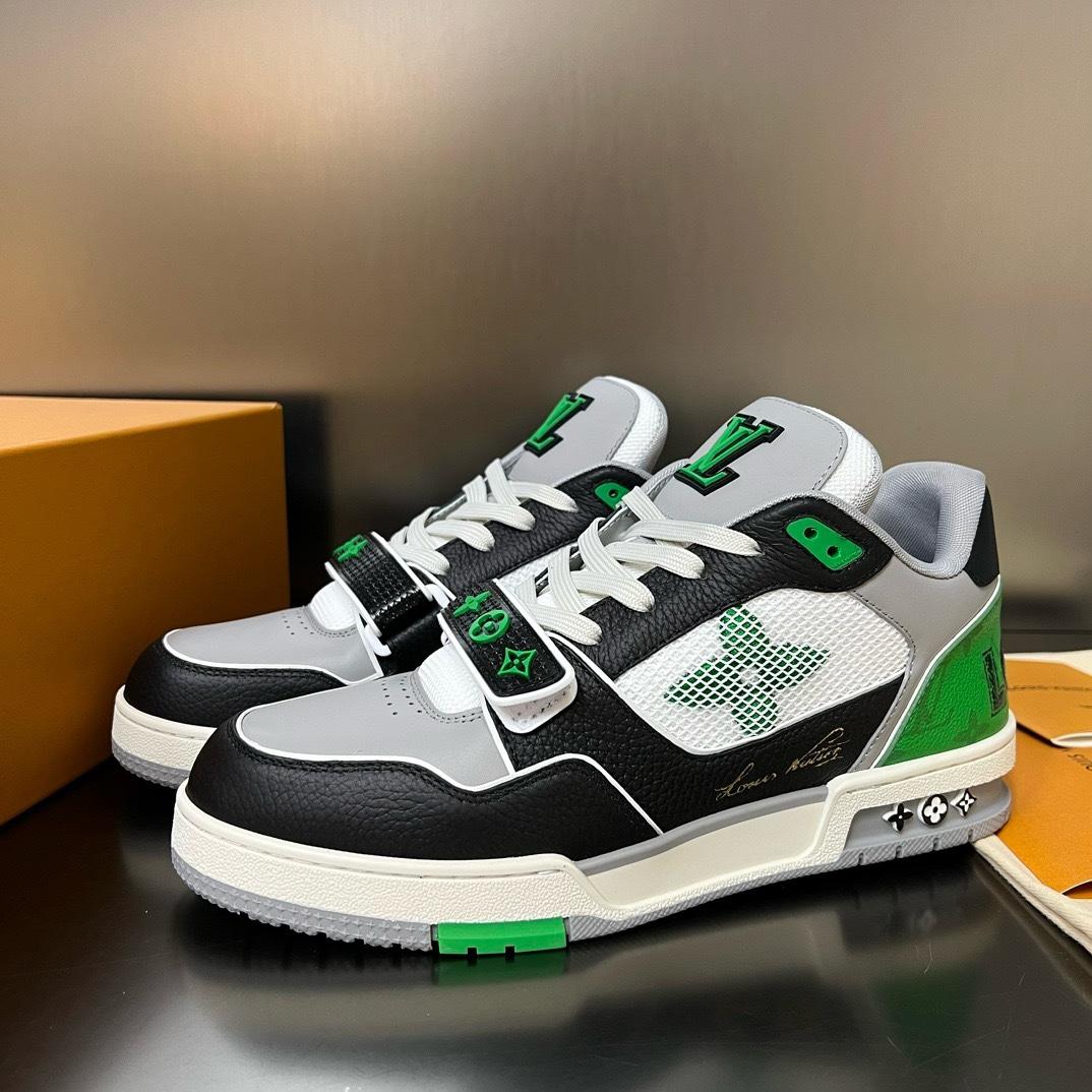 Louis Vuitton LV Trainer Sneaker    - DopestKickz