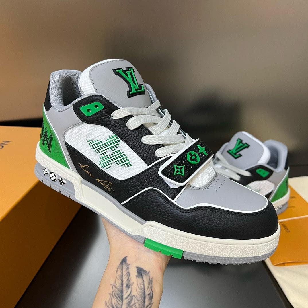 Louis Vuitton LV Trainer Sneaker    - DopestKickz