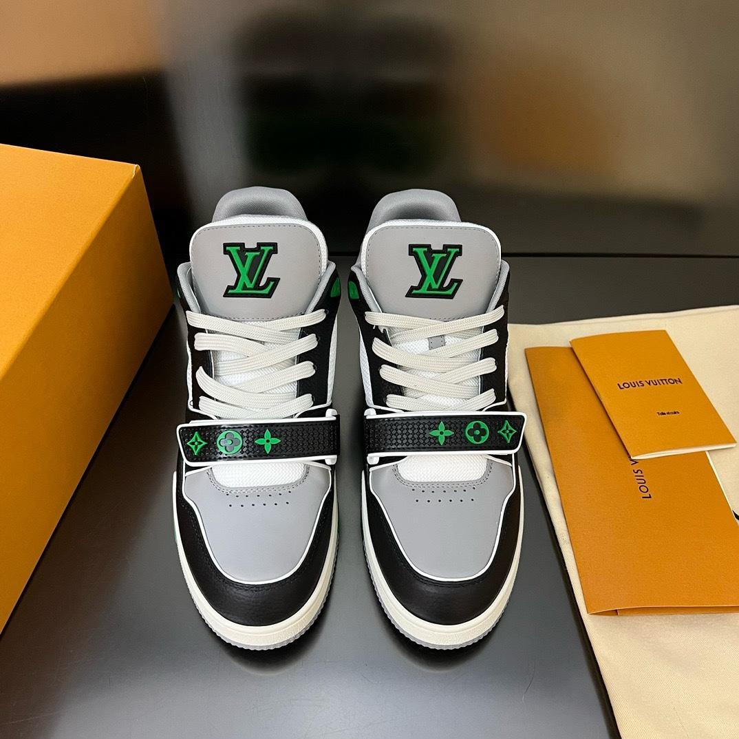 Louis Vuitton LV Trainer Sneaker    - DopestKickz