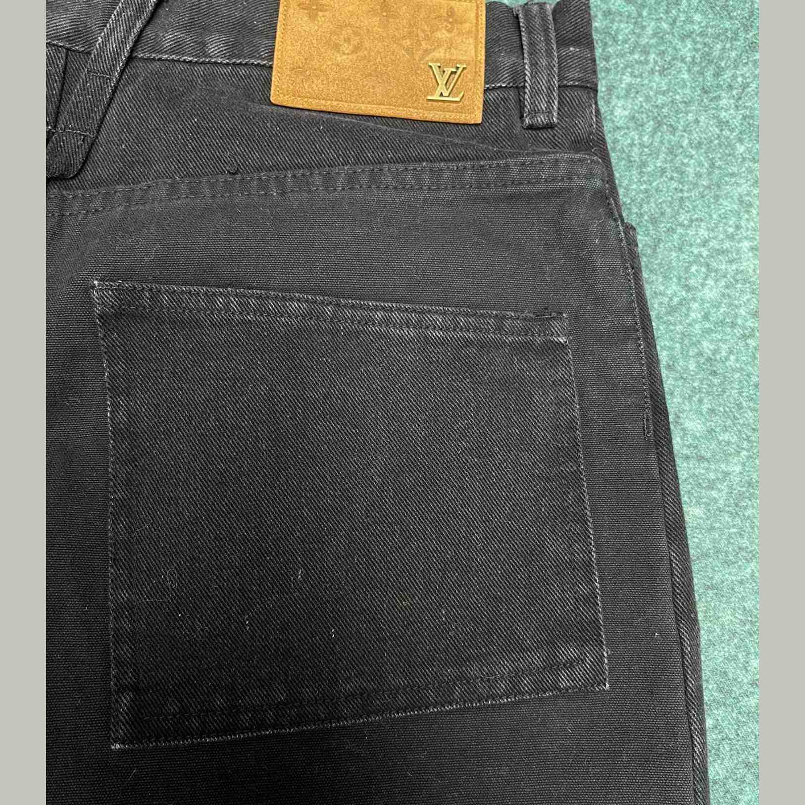 Louis Vuitton Denim Workwear Pants - DopestKickz