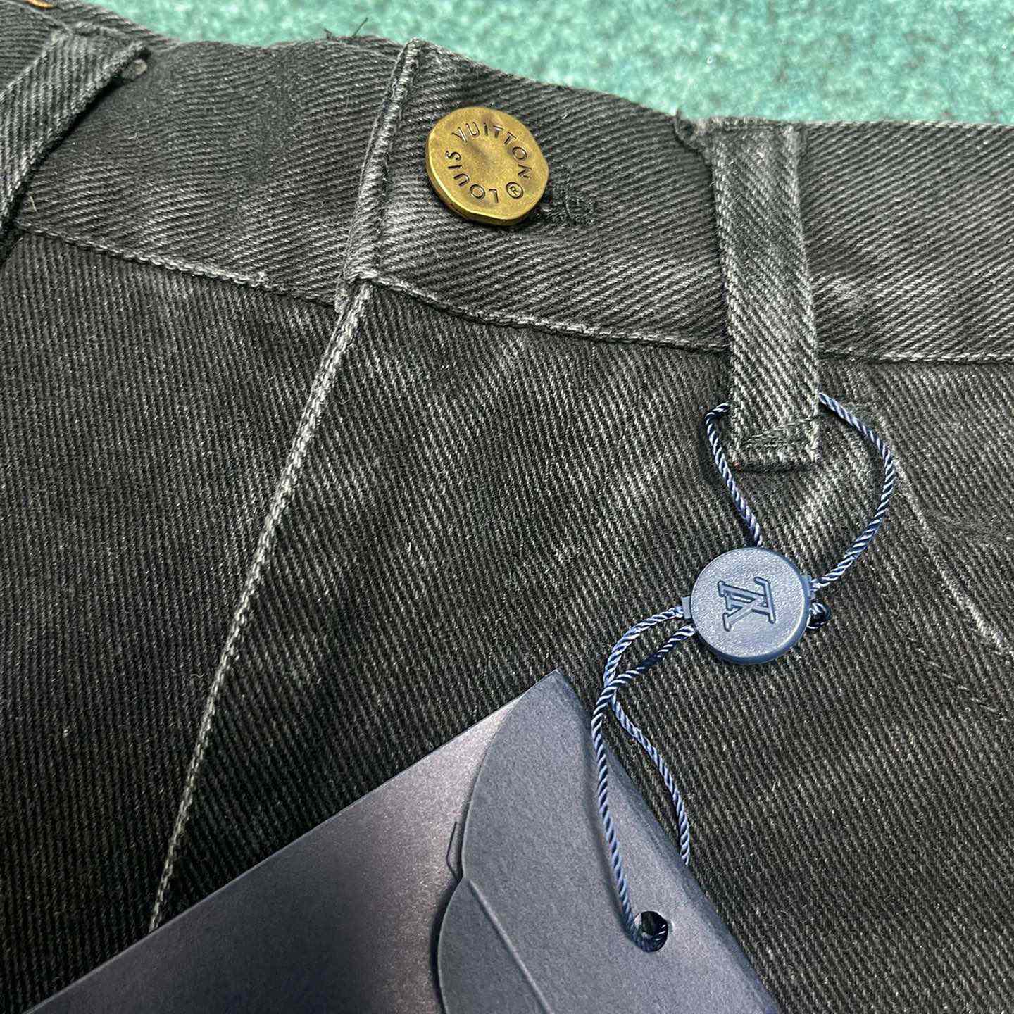 Louis Vuitton Denim Workwear Pants - DopestKickz