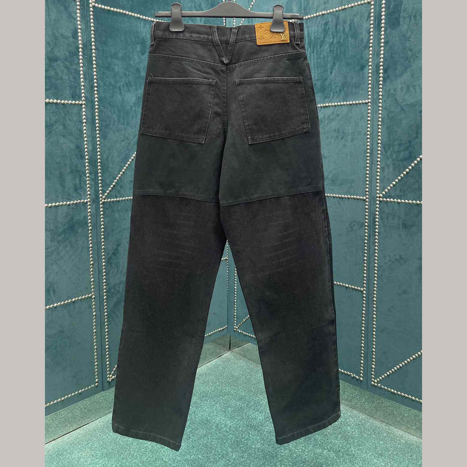 Louis Vuitton Denim Workwear Pants - DopestKickz