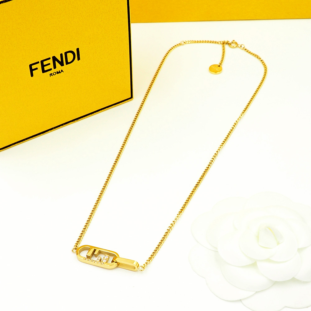 Fendi O’Lock Necklace - DopestKickz