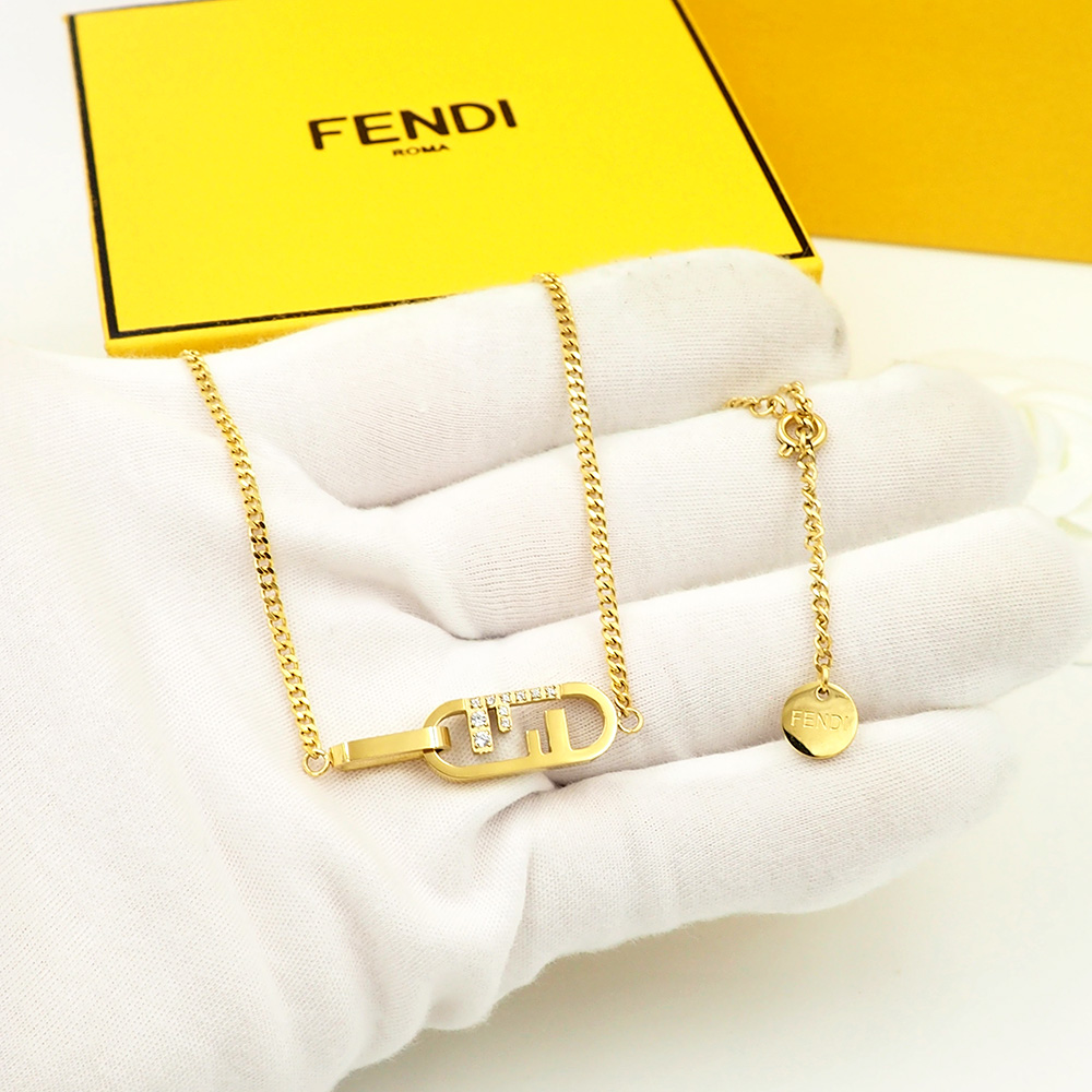 Fendi O’Lock Necklace - DopestKickz