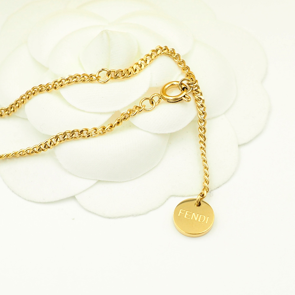 Fendi O’Lock Necklace - DopestKickz