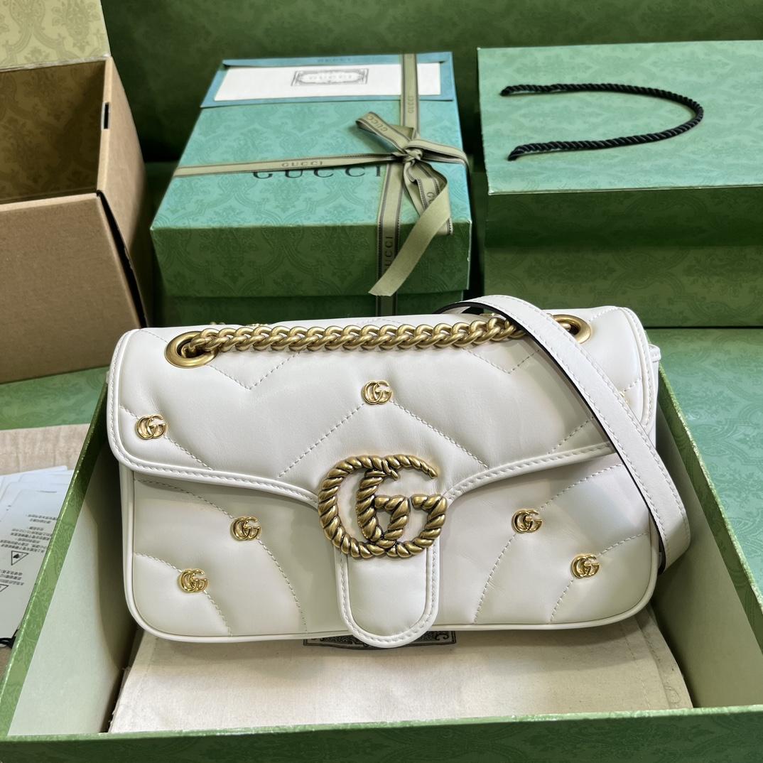 Gucci GG Marmont Small Shoulder Bag - DopestKickz