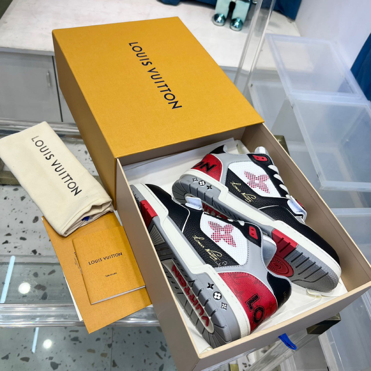 Louis Vuitton LV Trainer Sneaker - DopestKickz