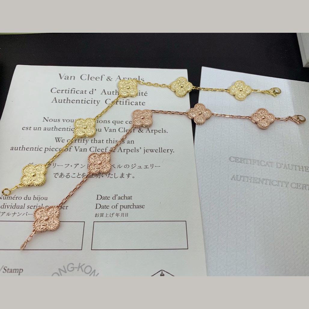 Van Cleef & Arpels Vintage Alhambra Bracelet - DopestKickz
