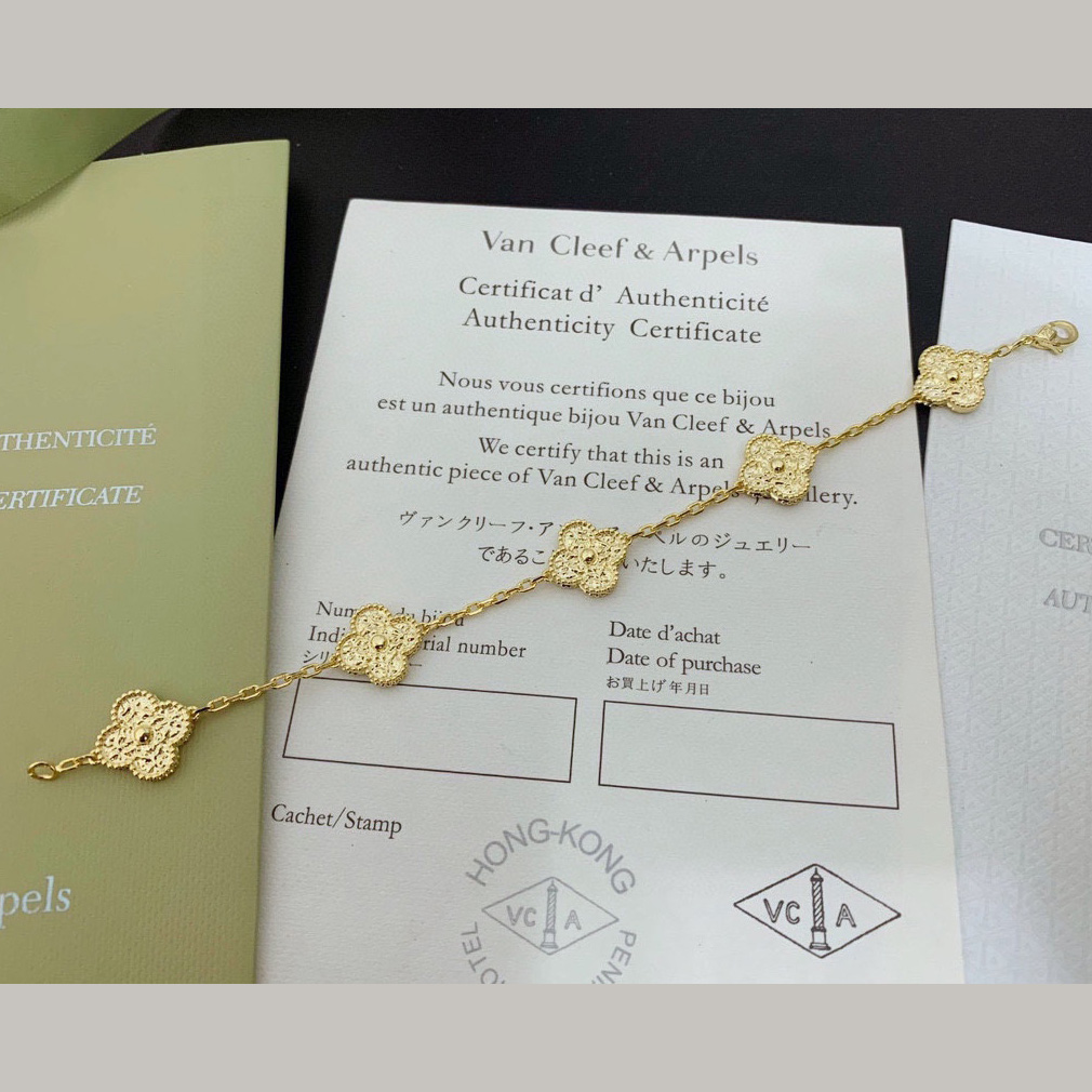 Van Cleef & Arpels Vintage Alhambra Bracelet - DopestKickz