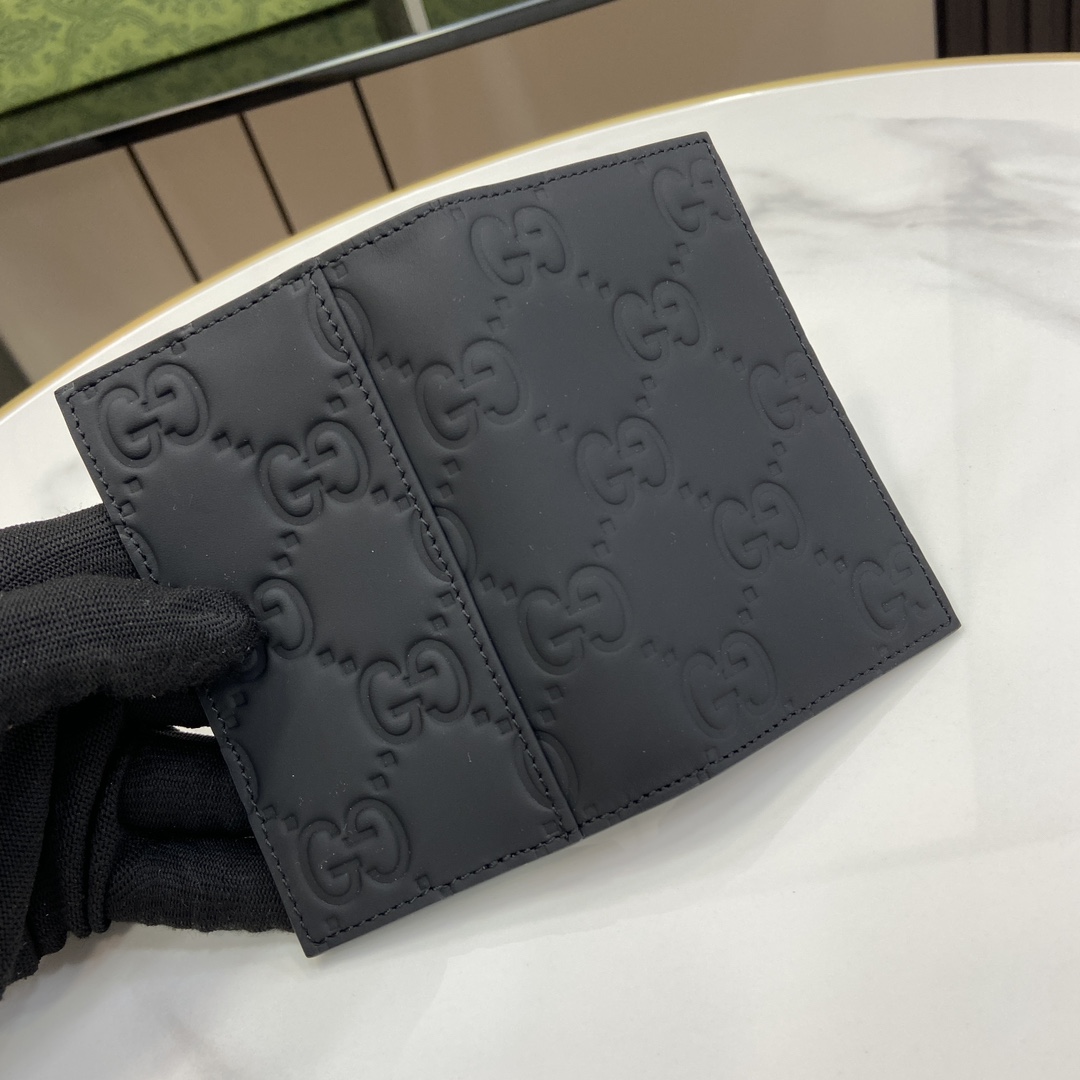 Gucci GG Rubber-effect Long Card Case - DopestKickz