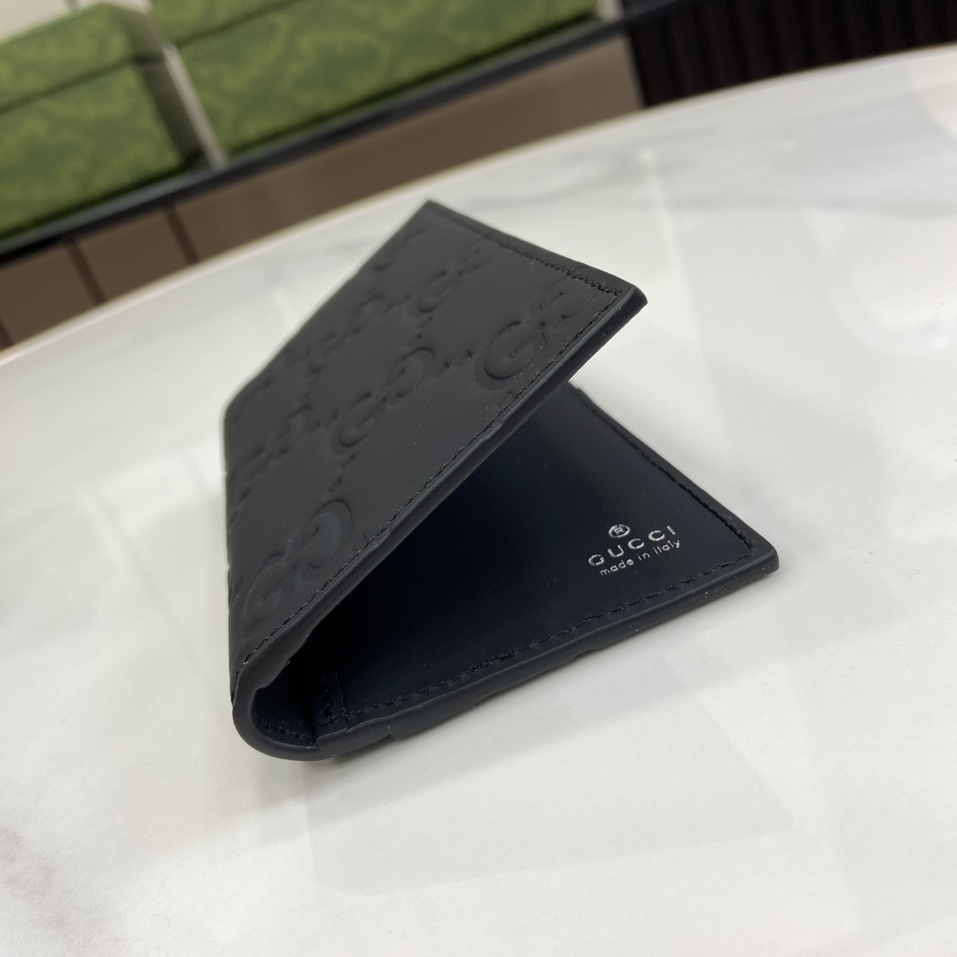 Gucci GG Rubber-effect Long Card Case - DopestKickz