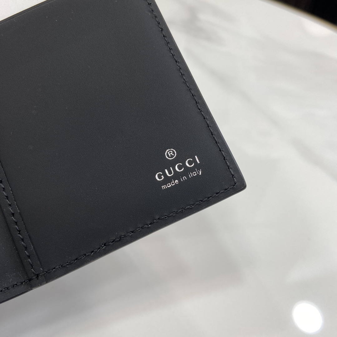 Gucci GG Rubber-effect Long Card Case - DopestKickz
