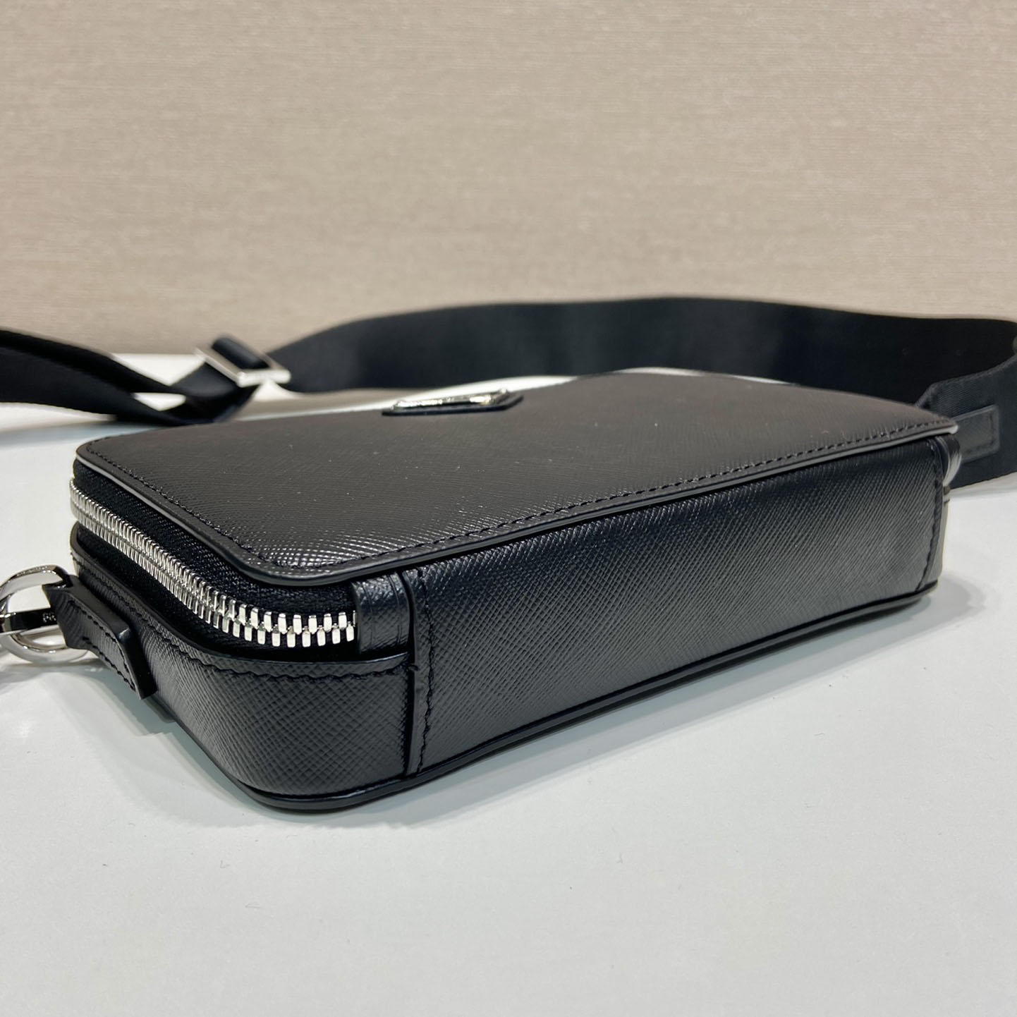 Prada Brique Saffiano Leather Bag - DopestKickz