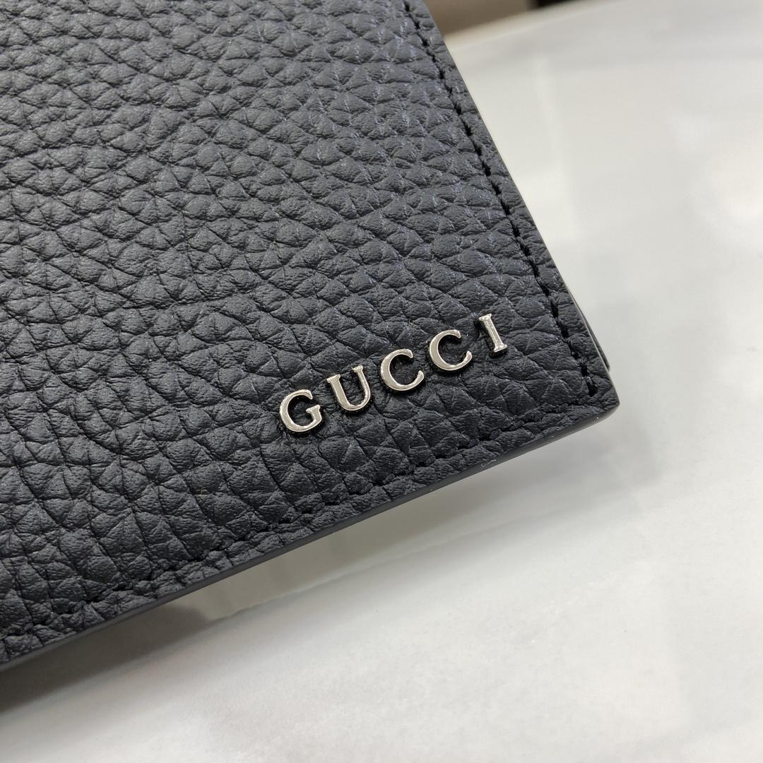 Gucci Bi-fold Wallet With Gucci Logo - DopestKickz