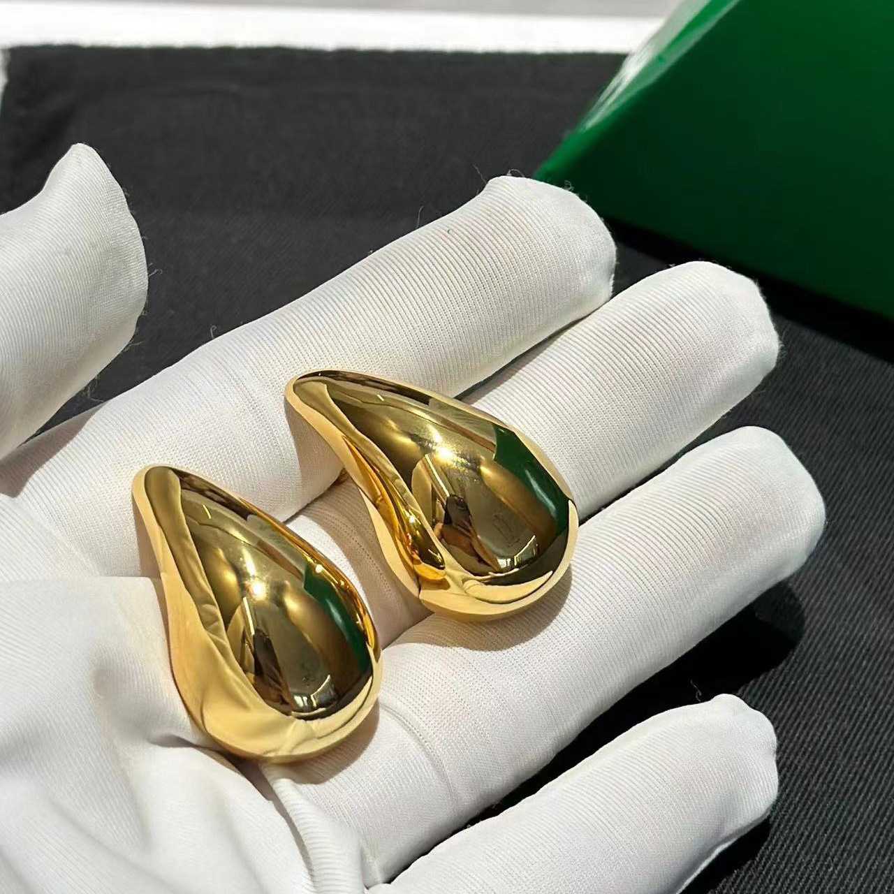 Bottega Veneta Drop Earrings - DopestKickz