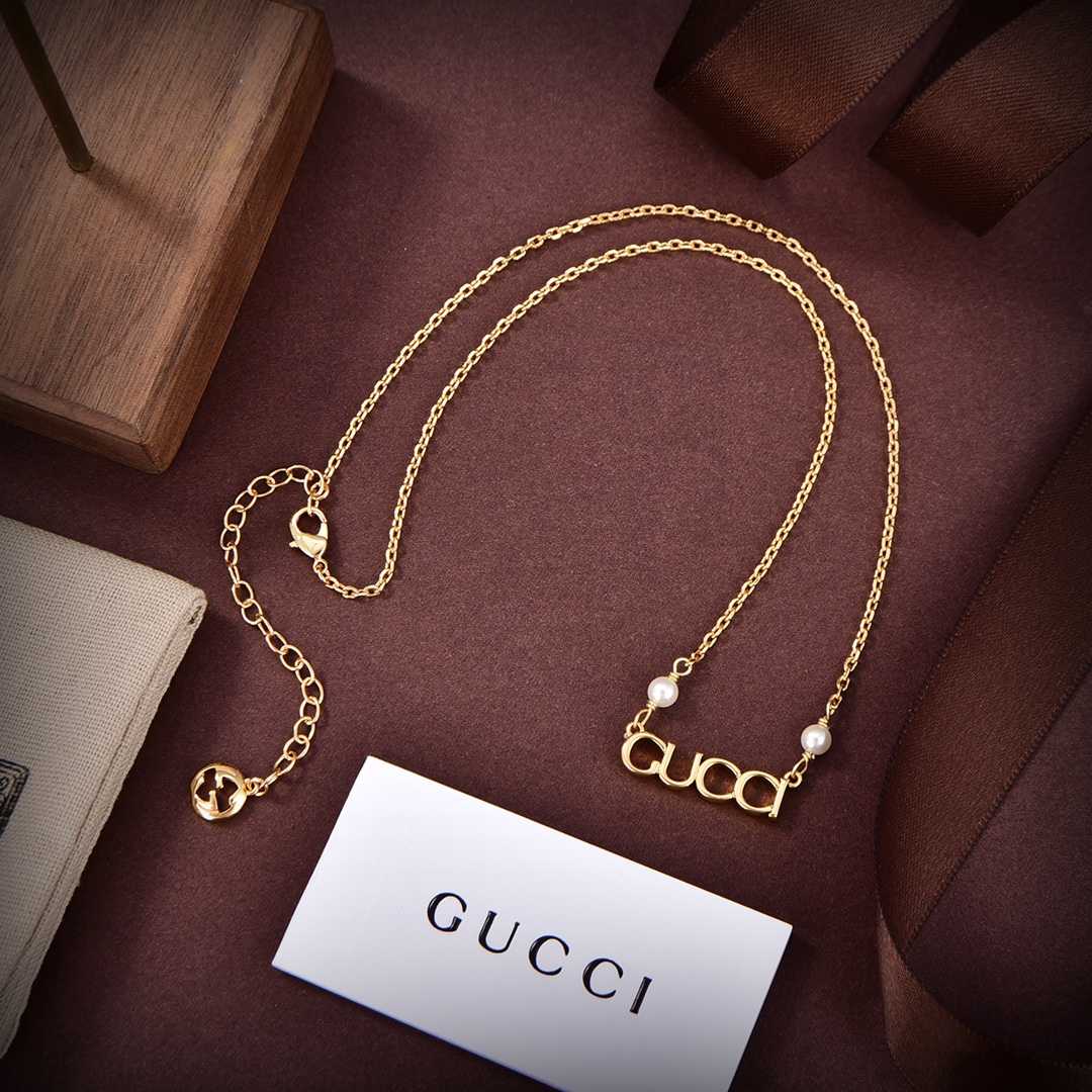 Gucci Letter Single Necklace - DopestKickz