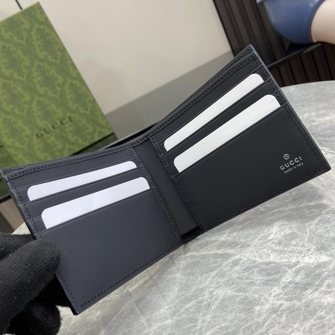 Gucci GG Rubber-effect Bi-fold Wallet - DopestKickz