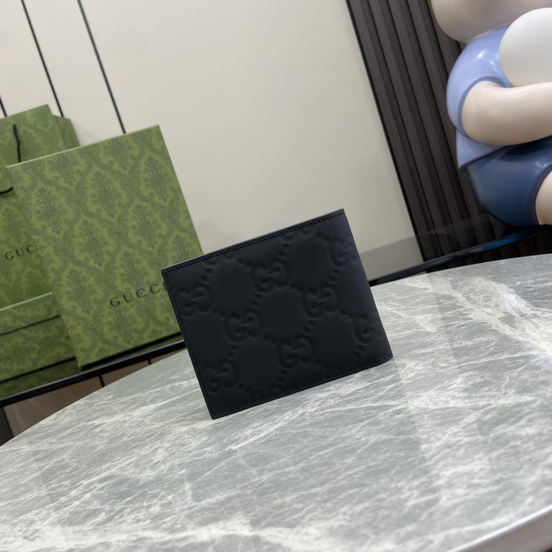 Gucci GG Rubber-effect Bi-fold Wallet - DopestKickz