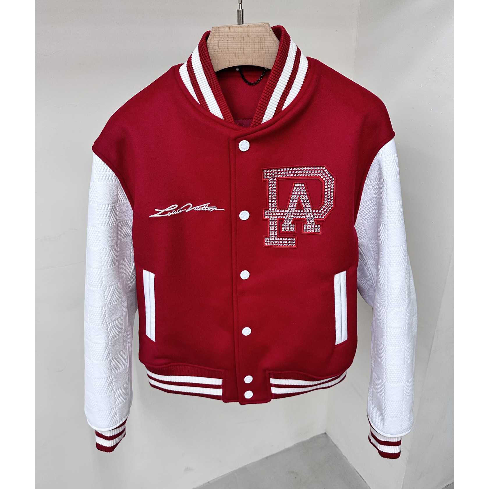 Louis Vuitton Mix Leather Varsity Blouson   1AFIQJ - DopestKickz