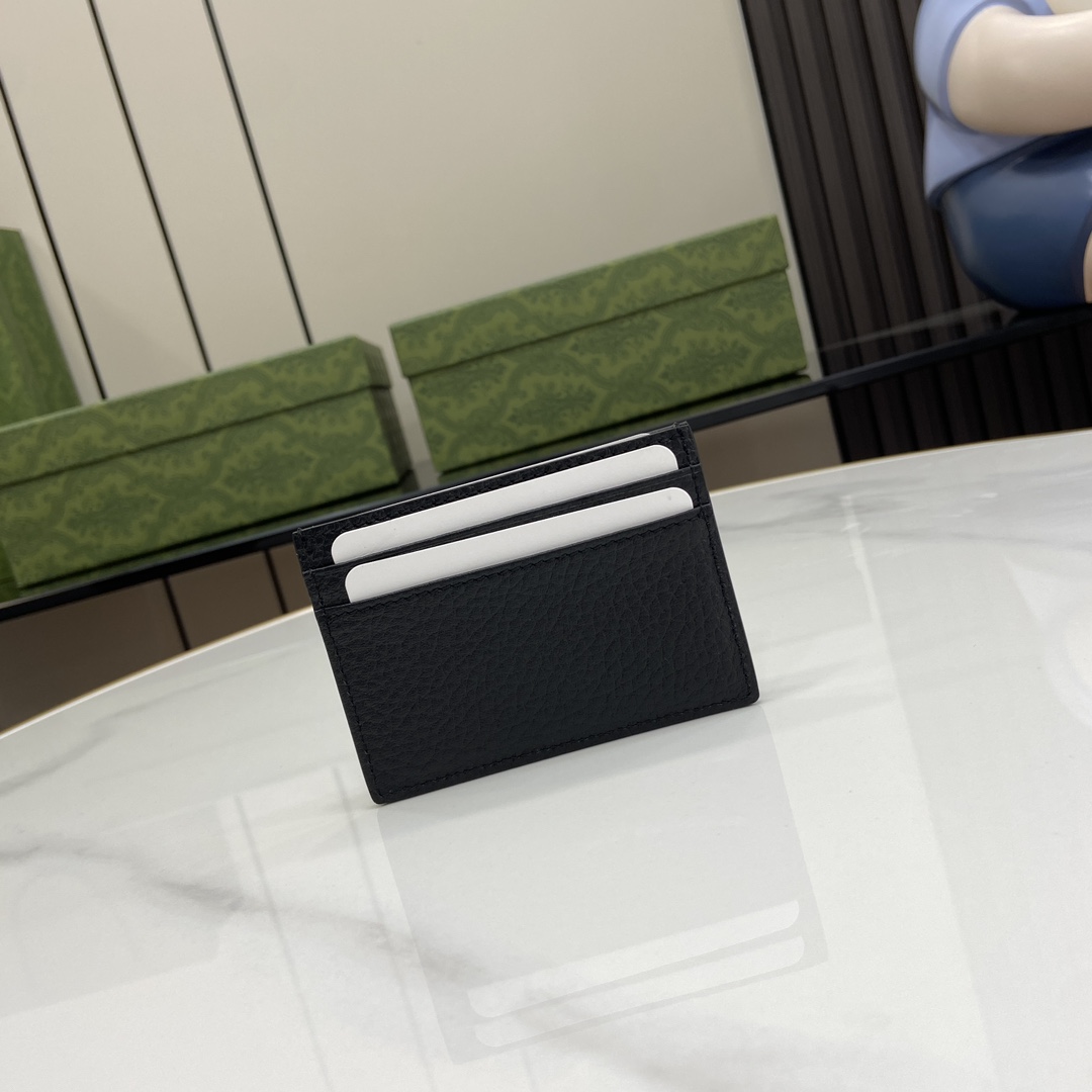 Gucci Card Case With Gucci Logo - DopestKickz