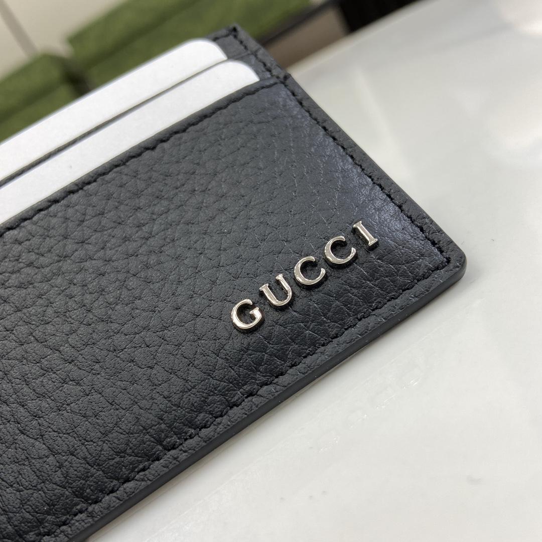 Gucci Card Case With Gucci Logo - DopestKickz