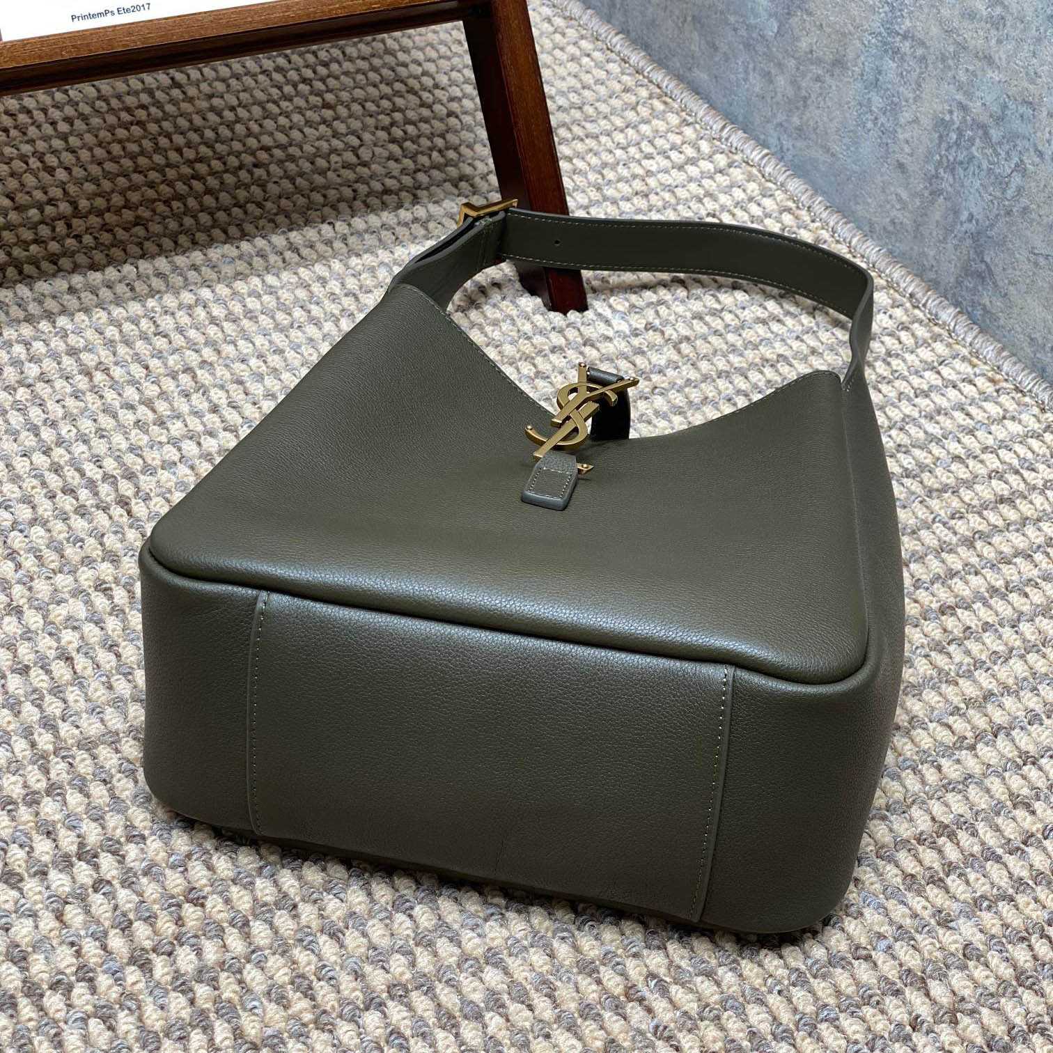 Saint Laurent LE 5 À 7 Supple Small In Grained Leather - DopestKickz