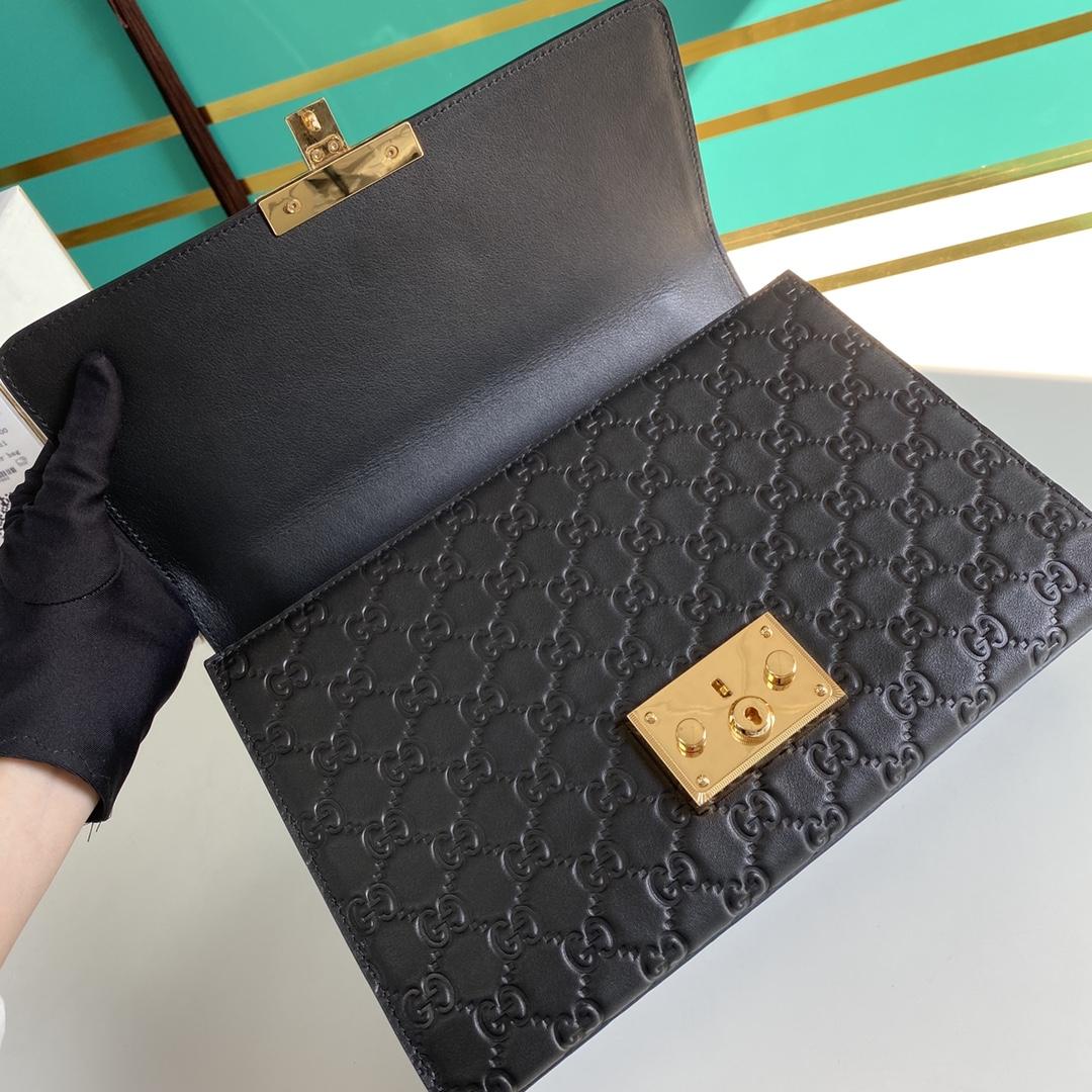 Gucci Padlock Shoulder Bag (30-19-10CM) - DopestKickz