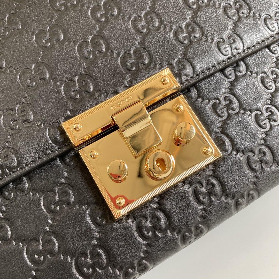Gucci Padlock Shoulder Bag (30-19-10CM) - DopestKickz