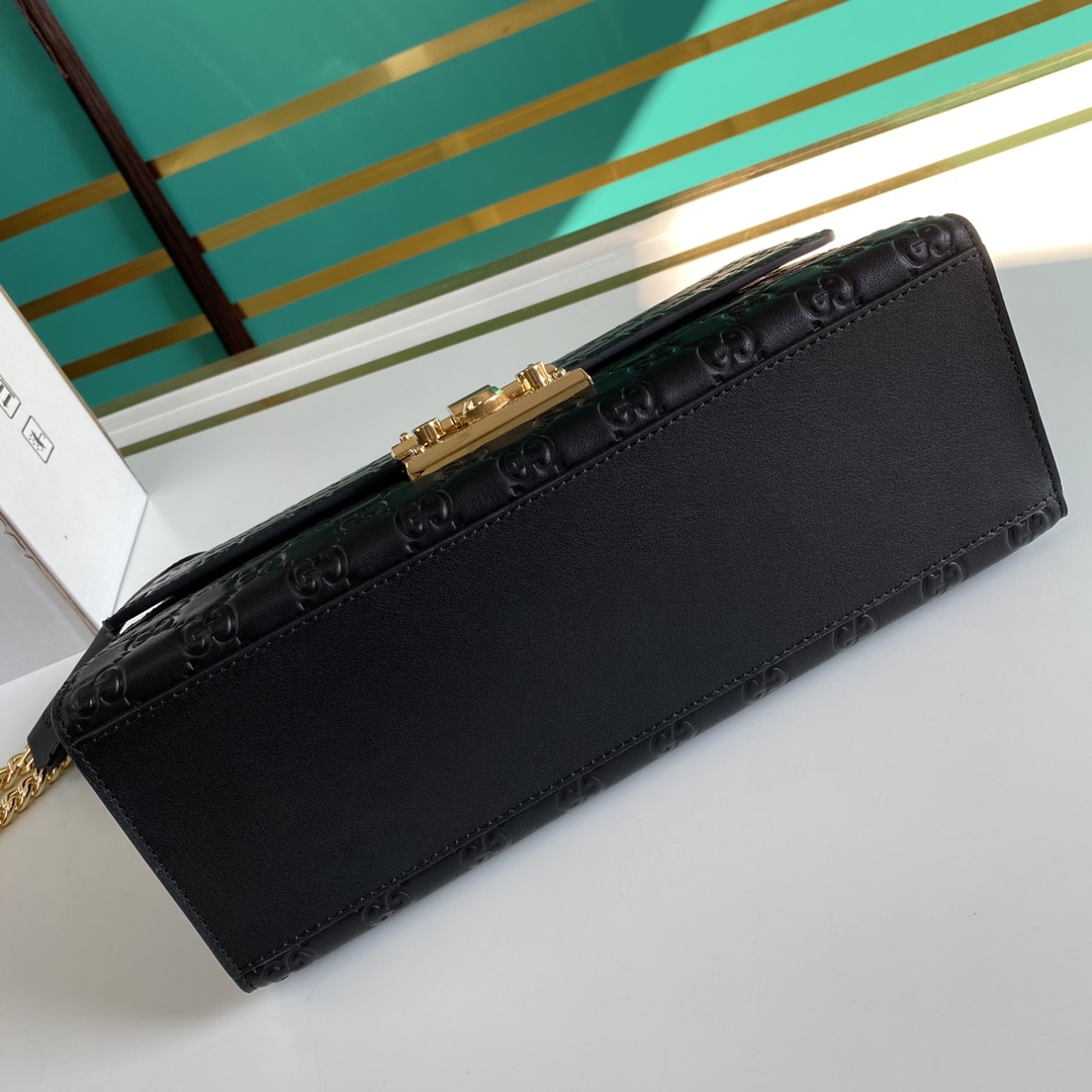 Gucci Padlock Shoulder Bag (30-19-10CM) - DopestKickz