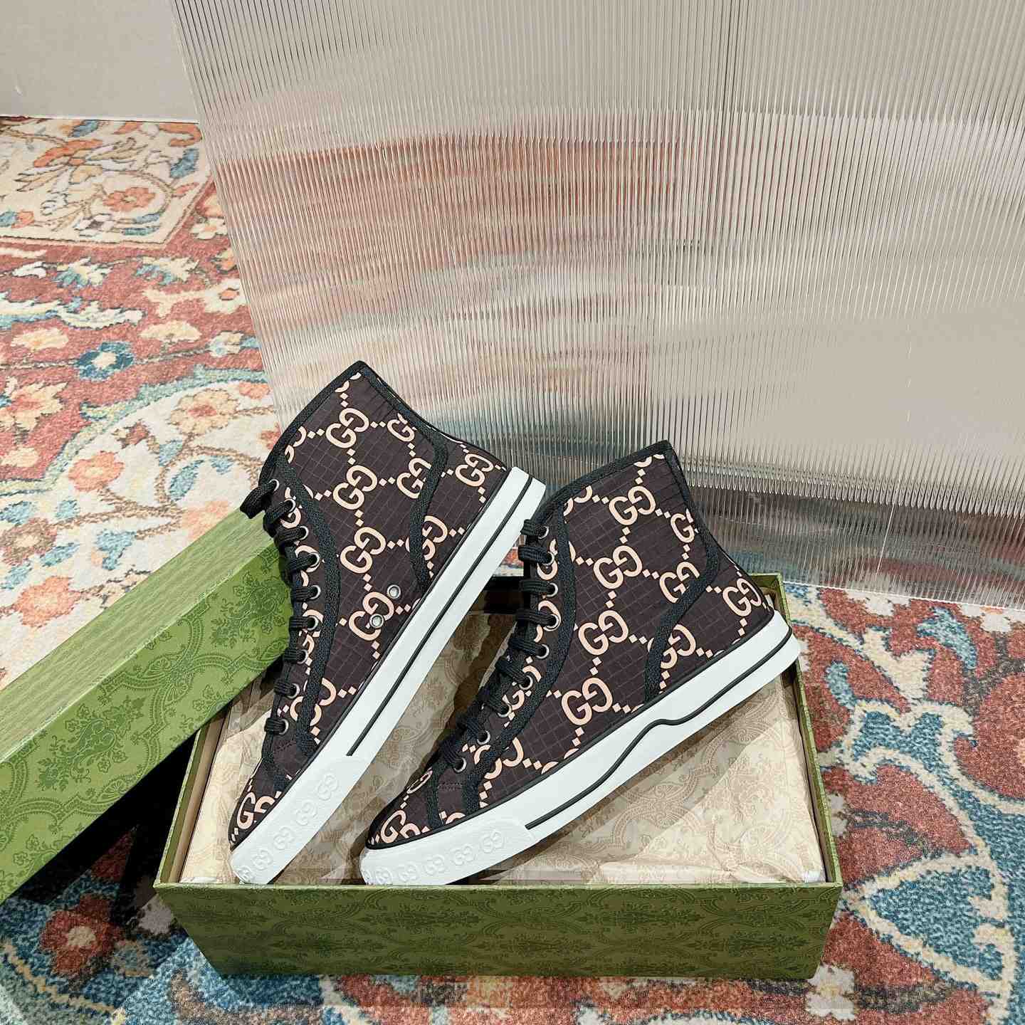 Gucci Tennis 1977 High-top Sneaker(upon uk size) - DopestKickz