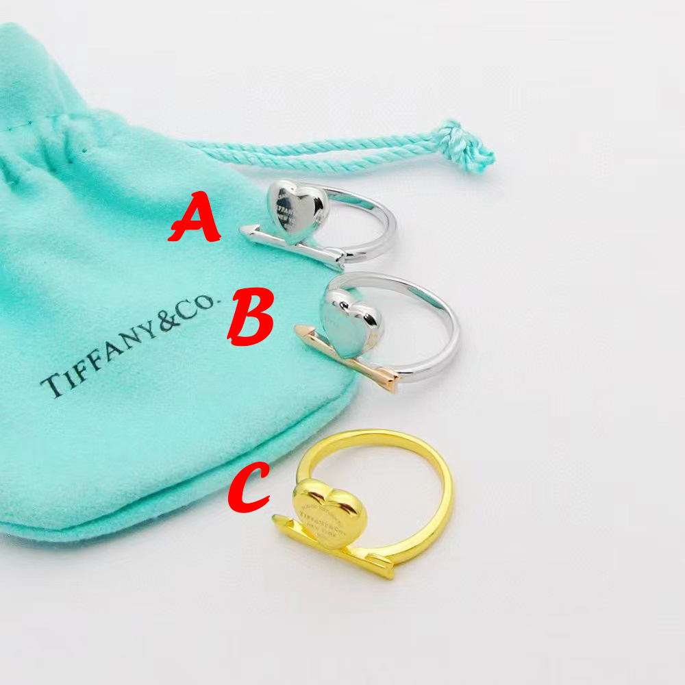 Tiffany&CO Lovestruck Heart Tag Ring - DopestKickz