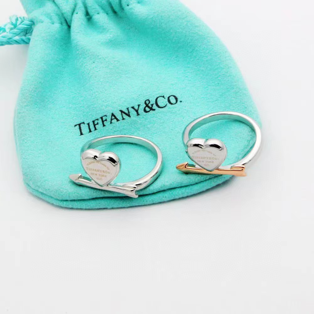 Tiffany&CO Lovestruck Heart Tag Ring - DopestKickz