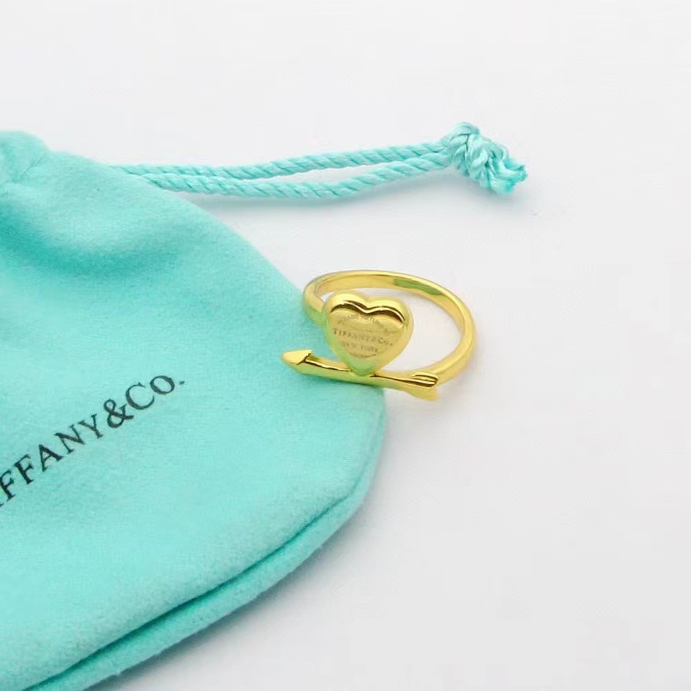 Tiffany&CO Lovestruck Heart Tag Ring - DopestKickz